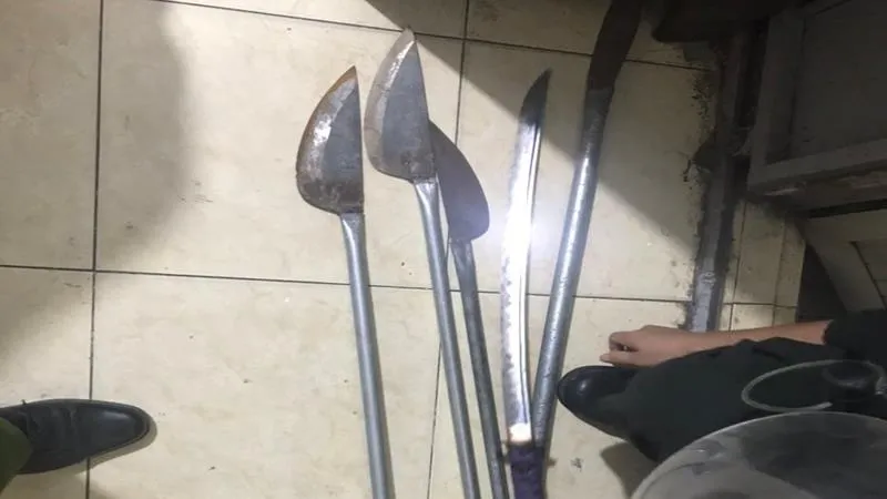 Tang vật thu giữ