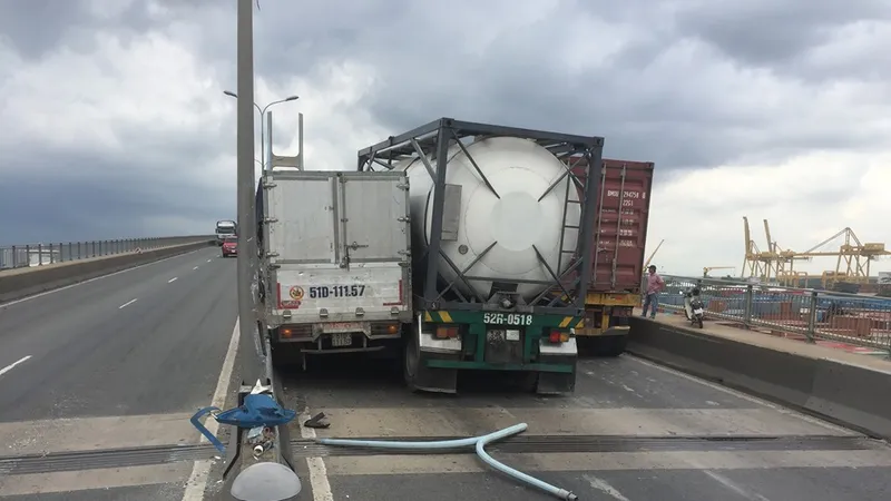 Hiện trường vụ tai nạn