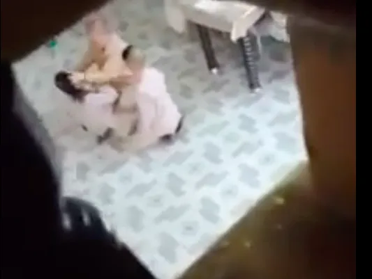 Hình ảnh vụ việc cắt từ clip