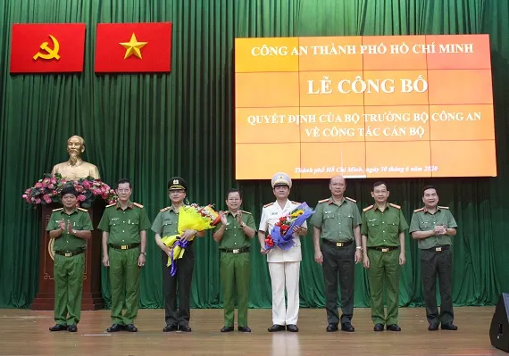 Đại tá Lê Hồng Nam giữ chức vụ Giám đốc Công an TPHCM từ ngày 1-7-2020