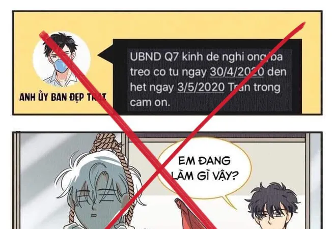 Tin nhắn có nội dung xuyên tạc được gửi đến hàng loạt người dân. Ảnh: CA