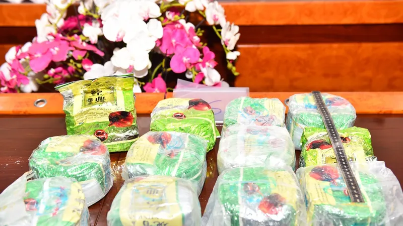 Tang vật thu giữ 
