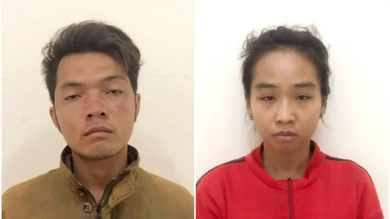 2 đối tượng tại cơ quan công an 