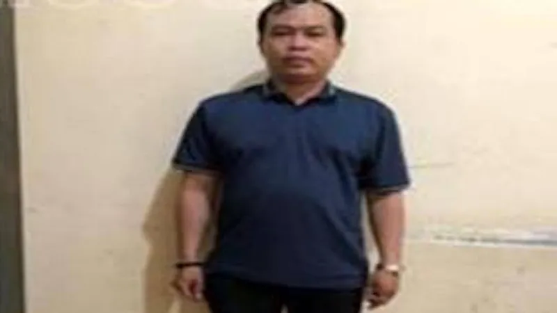 Đối tượng Thương tại cơ quan công an 