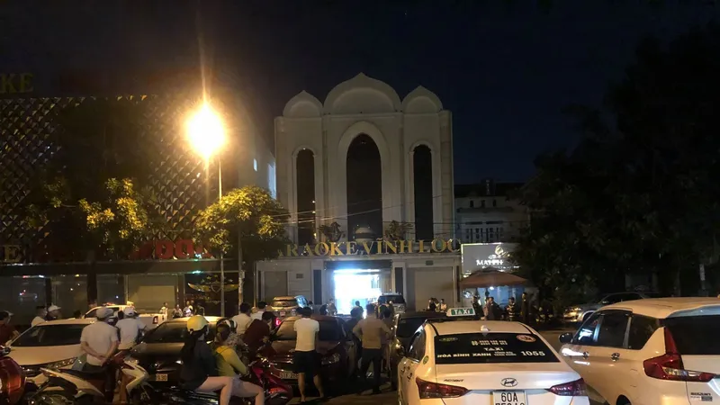 Phòng thu âm nơi công an kiểm tra 