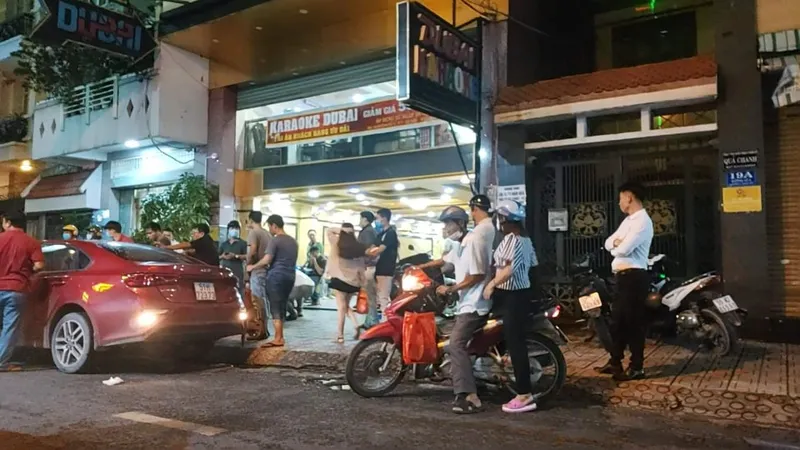 Hiện trrường vụ việc