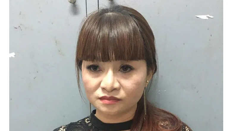Tuyền tại cơ quan công an 
