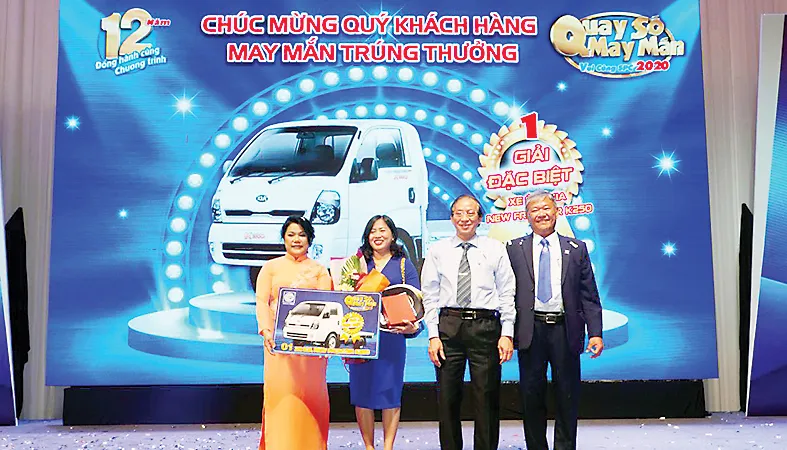 Công ty Cổ phần BVTV Sài Gòn trao 222 giải thưởng - hơn 2,6 tỷ đồng tại Gala “Quay số may mắn - Vui cùng SPC” 