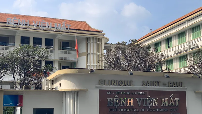 Bệnh viện Mắt TPHCM. Ảnh: CHÍ THẠCH
