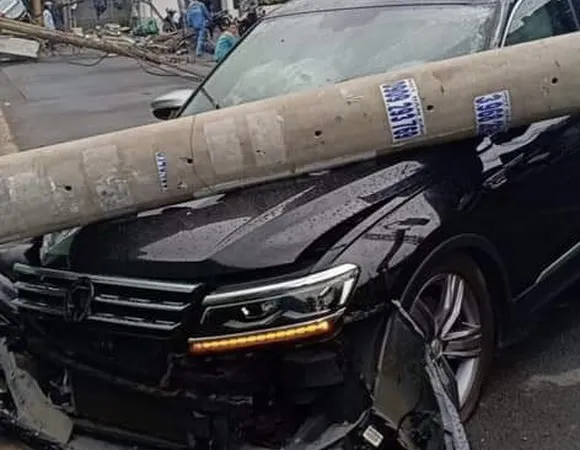 Hiện trường vụ việc. Ảnh: C.T