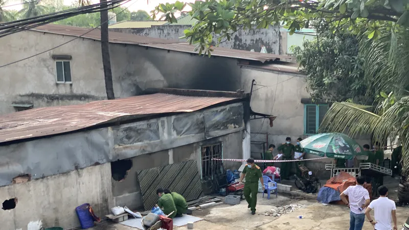 Công an TPHCM chỉ đạo điều tra làm rõ nguyên nhân vụ cháy khiến 6 người tử vong. Ảnh: CHÍ THẠCH 