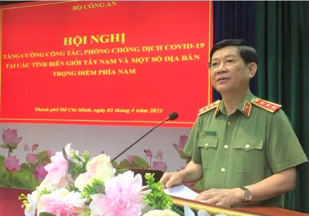 Thượng tướng Nguyễn Văn Sơn, Thứ trưởng Bộ Công an. Ảnh: VĂN THANH 