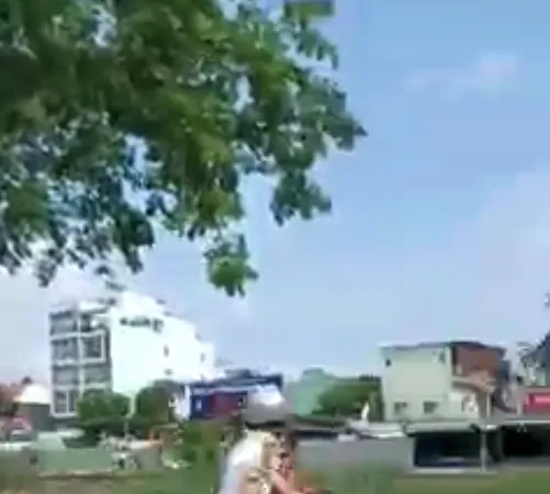 Hình ảnh vụ việc cắt từ clip