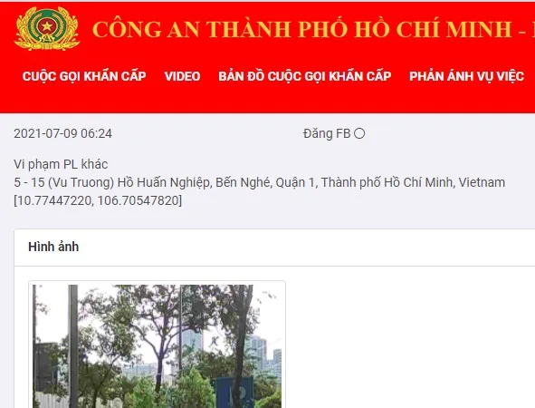 Người dân chụp hình ảnh gửi Ứng dụng Help 114 để phản ảnh tụ tập đông người... trong mùa dịch Covid-19