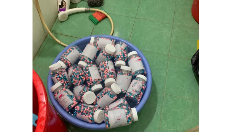 Một số tang vật thu giữ