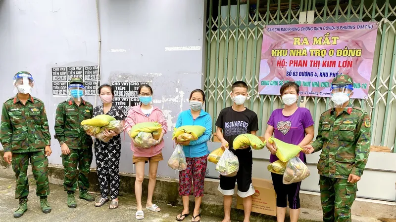 Nhiều “nhà trọ 0 đồng” cho người dân ở đến khi hết dịch 