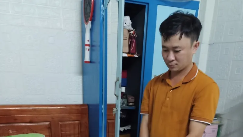 Đối tượng Nguyễn Hoàng Tuấn. Ảnh: C.T