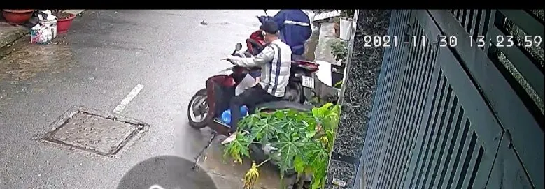 Hình ảnh vụ việc cắt từ clip