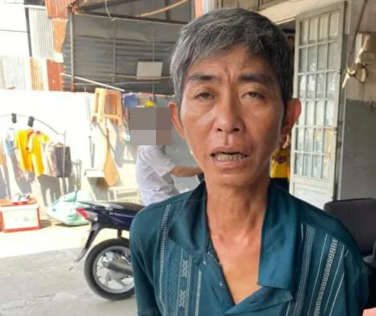 Đối tượng Bình lúc bị bắt