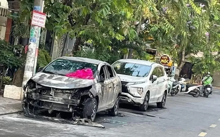Hiện trường vụ việc. Ảnh: C.T