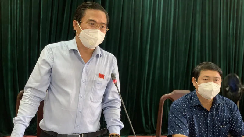Quang cảnh buổi giám sát. Ảnh: CHÍ THẠCH 