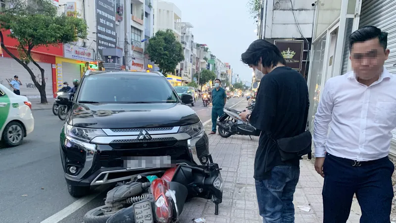 Hiện trường vụ việc. Ảnh: CHÍ THẠCH 