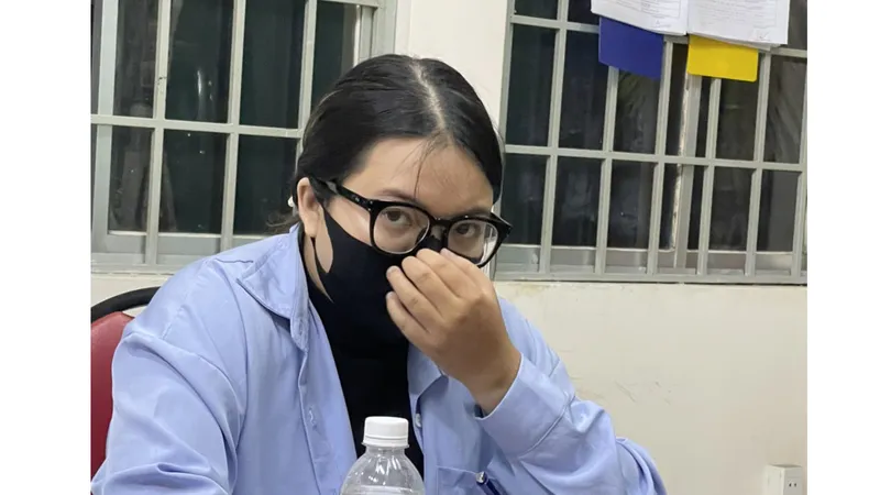 Vy lúc chưa bị bắt