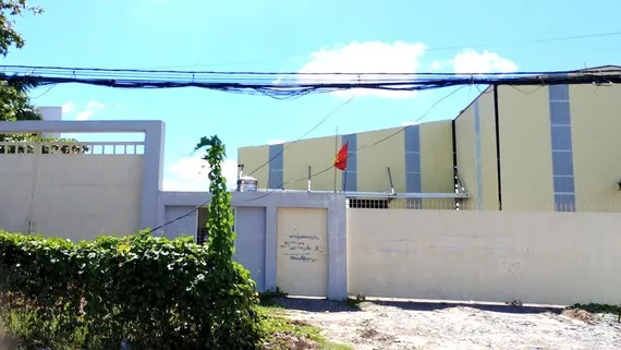 Một công trình xây dựng không phép ở huyện Hóc Môn. Ảnh: TRẦN YÊN 