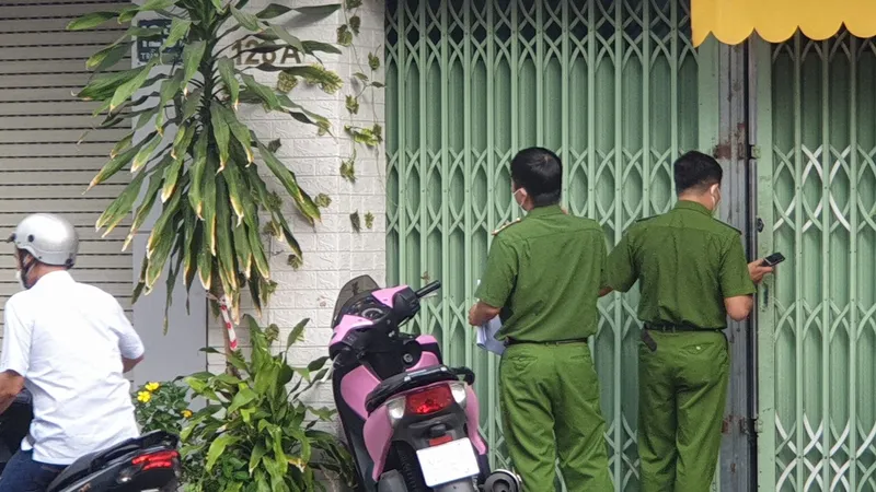 Công an có mặt tại hiện trường