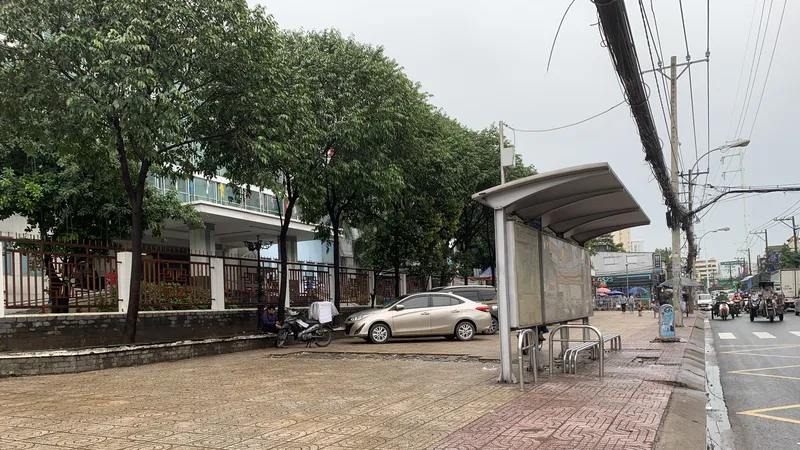 Khu vực nơi xảy ra vụ án. Ảnh: CHÍ THẠCH 