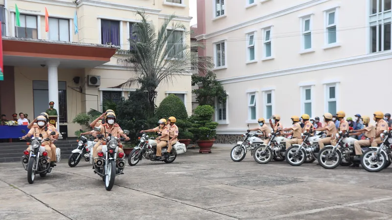Công an TP Thủ Đức ra quân cao điểm tấn công, trấn áp tội phạm