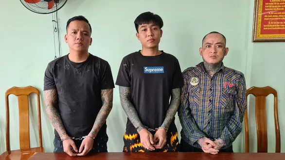 Nhóm đối tượng bị bắt