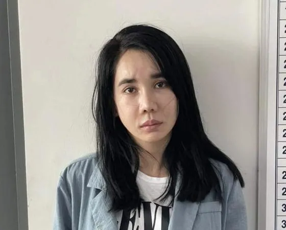 Lã Thị Anh hay còn gọi là Kỳ Anh tại cơ quan công an 