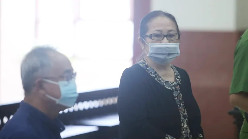 Bị cáo Nguyễn Thành Tài tại tòa