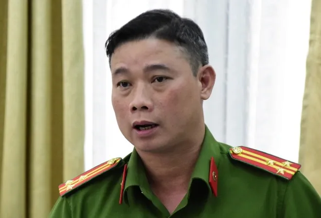 Thượng tá Trần Văn Phú, Phó Trưởng Phòng Cảnh sát Hình sự (PC02), nguyên Phó Thủ trưởng Cơ quan CSĐT Công an TPHCM. Ảnh: CHÍ THẠCH 