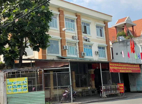 Trụ sở Công an phường Phú Thọ Hòa, quận Tân Phú