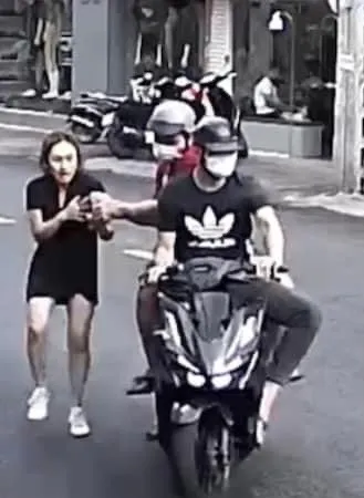 Một vụ cướp giật tài sản ở TPHCM. Ảnh minh họa
