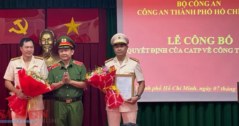 Trưởng Phòng Cảnh sát Hình sự Công an TPHCM giữ chức Trưởng Phòng Cảnh sát đường thủy
