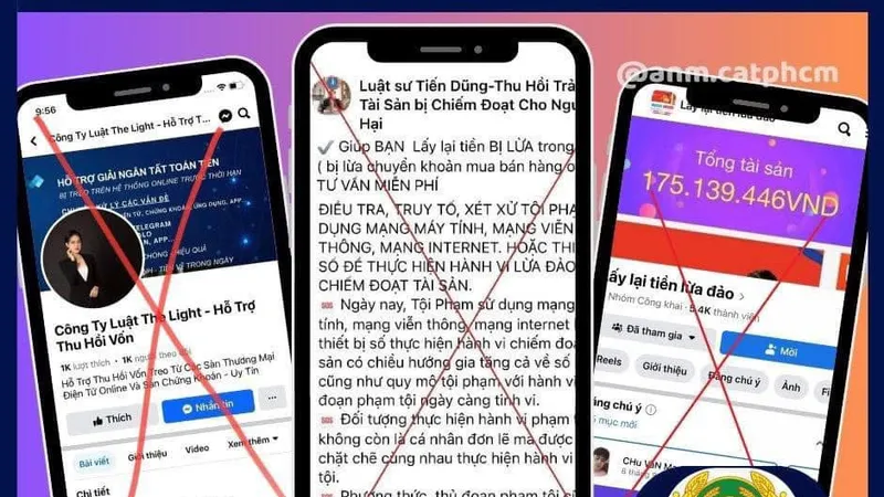 Công an cảnh báo thủ đoạn lừa đảo “cam kết lấy lại tiền”, giả mạo luật sư 