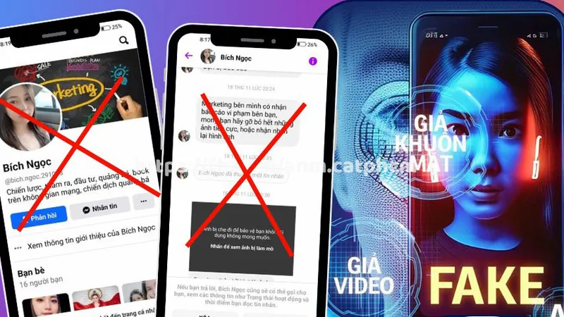 Sử dụng Deepfake ghép ảnh đe dọa tống tiền người nổi tiếng, doanh nhân…