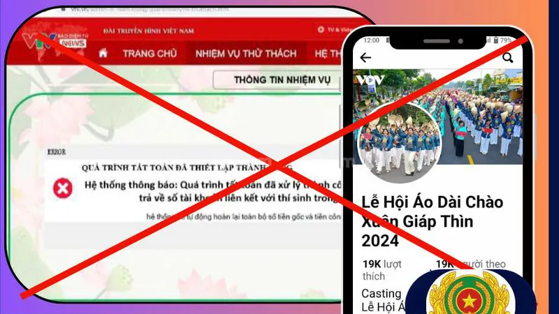Giả mạo tuyển thí sinh lễ hội áo dài Xuân Giáp Thìn 2024 để lừa đảo 
