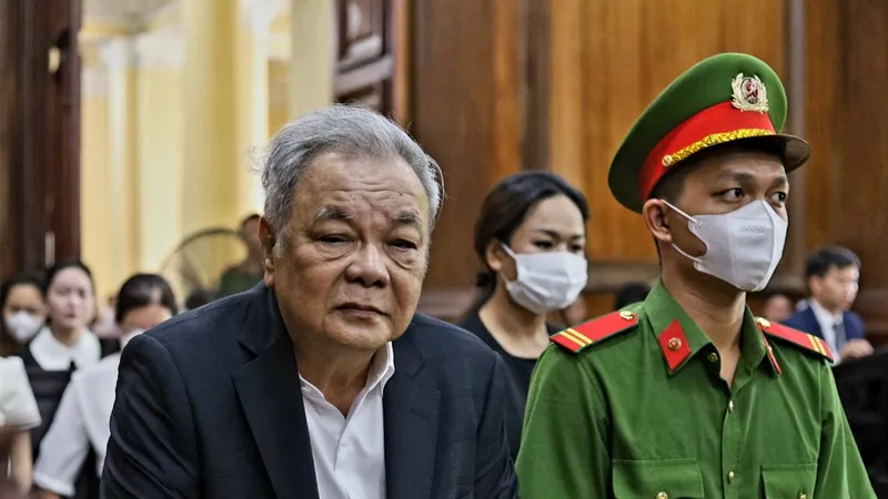 Bị cáo Trần Quí Thanh tại tòa