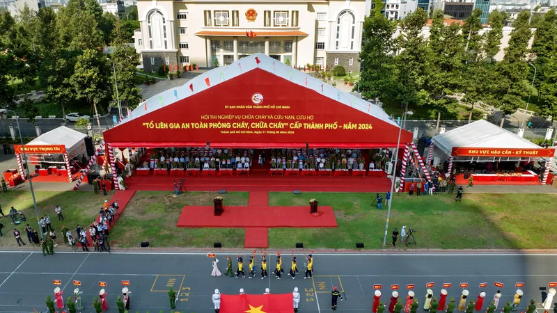 Quang cảnh buổi lễ