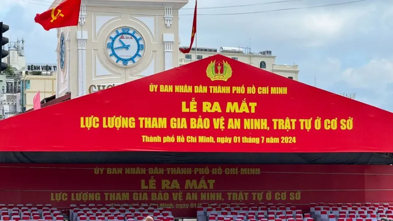 TPHCM đã chuẩn bị sẵn sàng cho lễ ra mắt lực lượng tham gia bảo vệ ANTT ở cơ sở