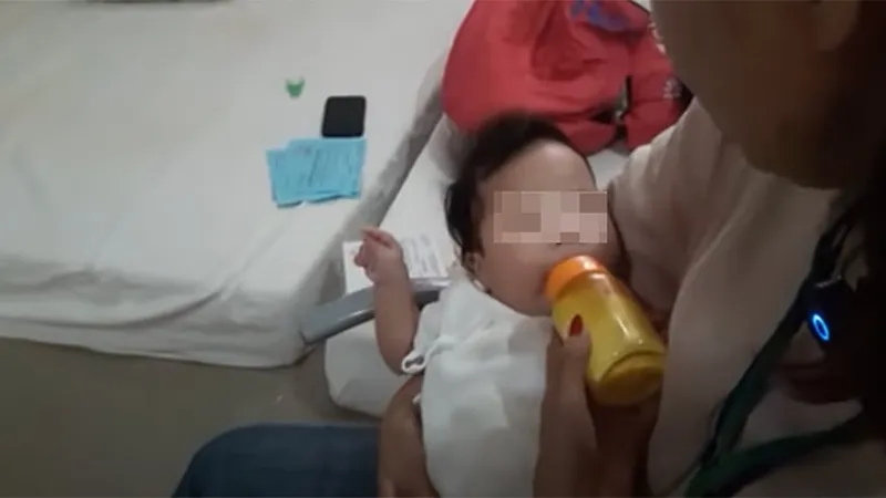 Hình ảnh các cháu bé tại Mái ấm Hoa Hồng