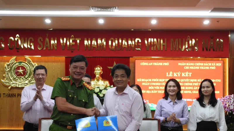 Hai đơn vị ký kết phối hợp trong thực hiện Quyết định 22, giai đoạn 2024 – 2028