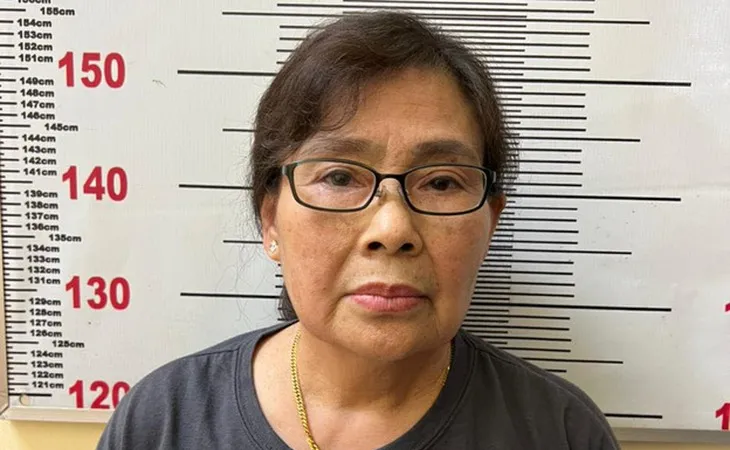 Bị can Vũ Hoàng Oanh.