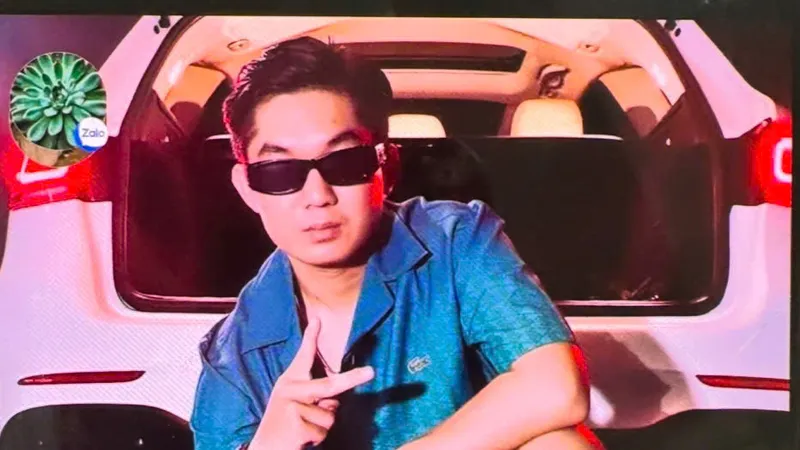 Rapper Trịnh Thành Đức lúc chưa bị bắt