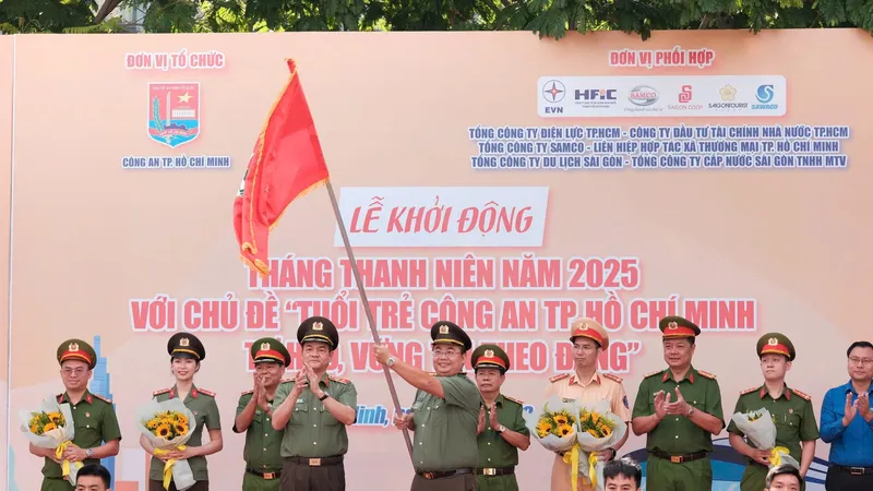 Công an TPHCM tổ chức Lễ Khởi động Tháng Thanh niên năm 2025