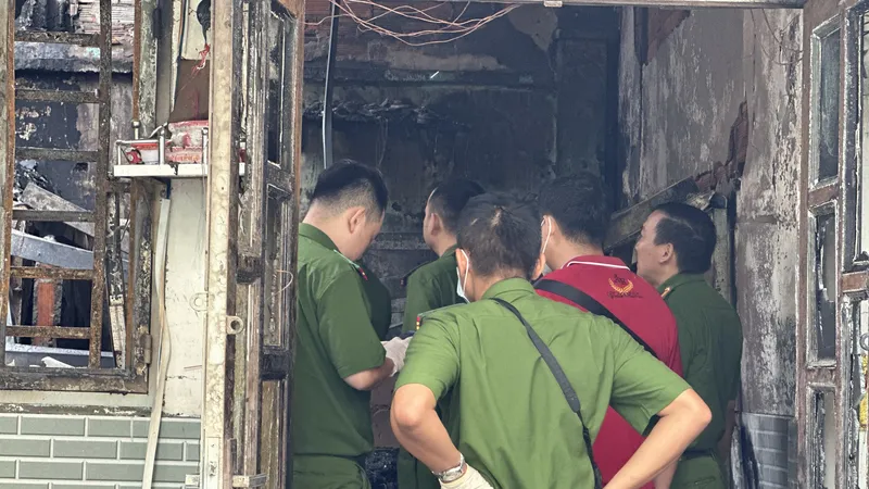 Công an khám nghiệm 1 vụ án